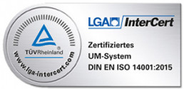 Logo Zertifikat UM-System