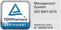 PANOVO tec ist ISO 9001:2012 zertifiziert